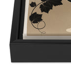 Black Wine 2 Framed Canvas Print Gallery Image 3