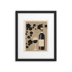Black Wine 2 Framed Art Print Gallery Image 5