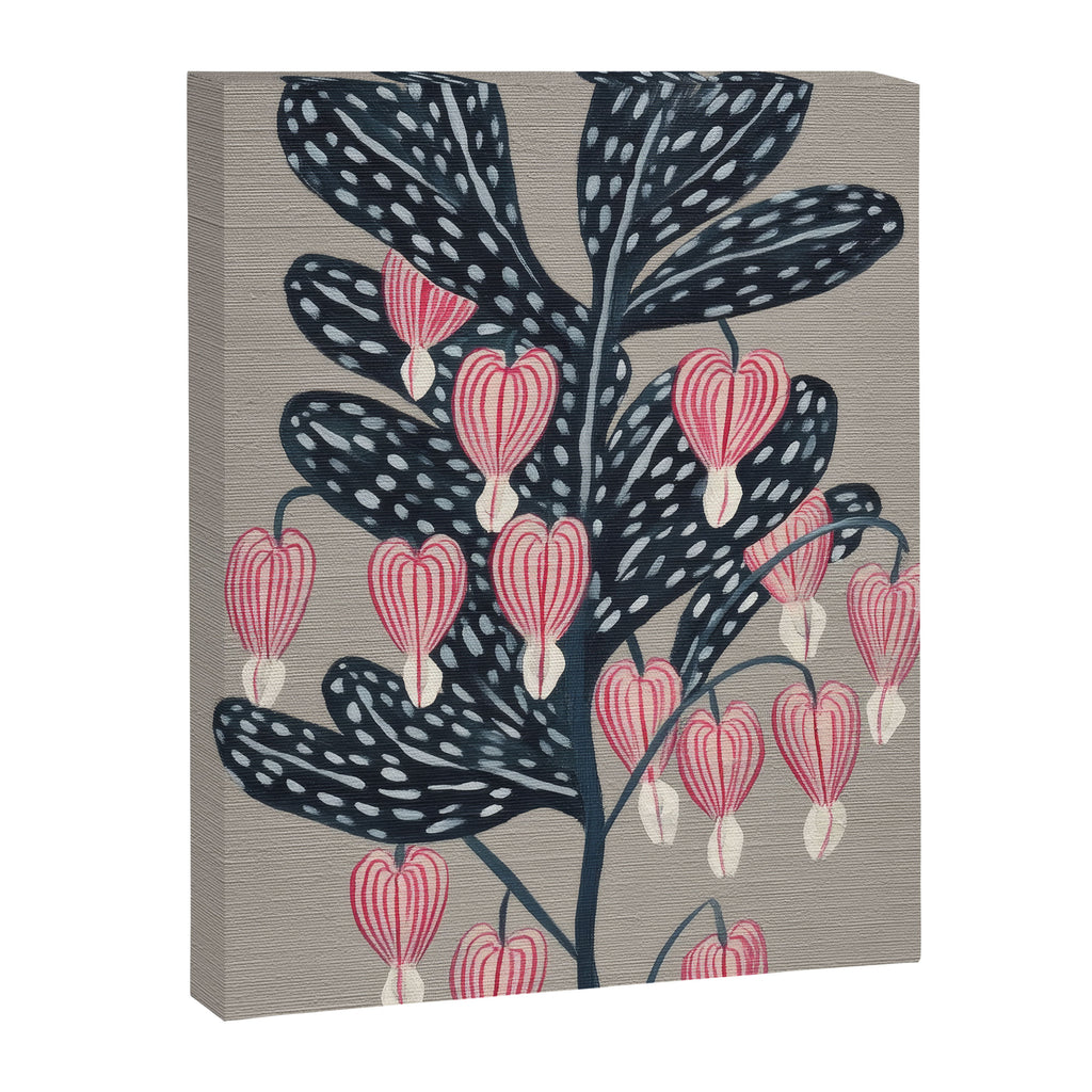 Bleeding Heart Flower Drawing Canvas Print Gallery Image 6