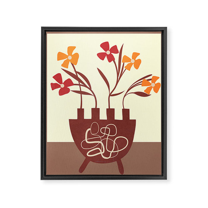 Bloom in Form 1 Framed Canvas Print Gallery Image 1