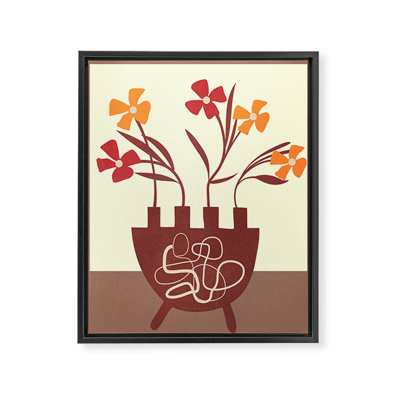 Bloom in Form 1 Framed Canvas Print Gallery Image 8