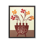 Bloom in Form 1 Framed Canvas Print Gallery Image 8