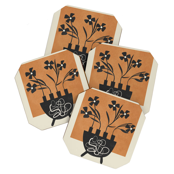 Bloom in Form 4 Coaster Gallery Image 1