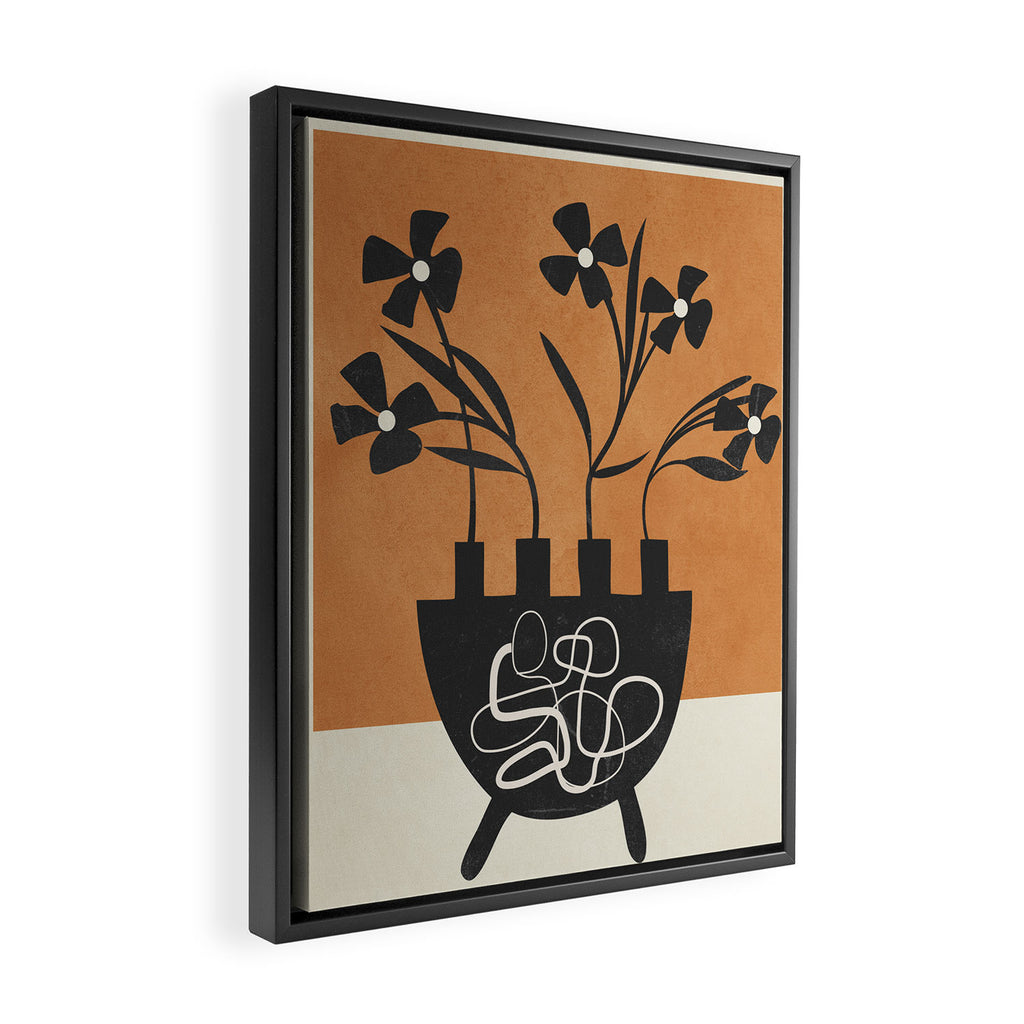 Bloom in Form 4 Framed Canvas Print Gallery Image 2