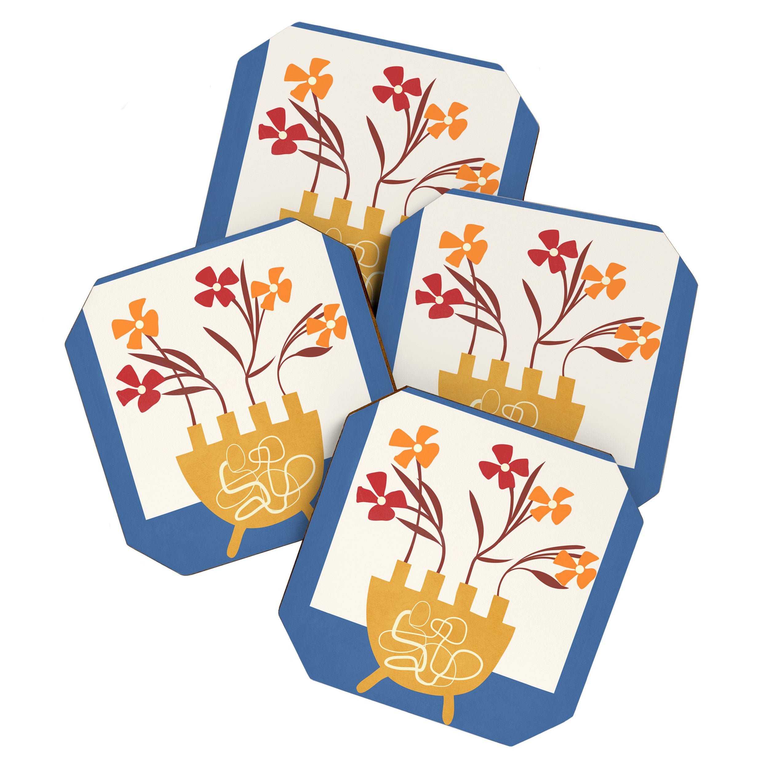 Bloom in Form 5 Coaster Gallery Image 1