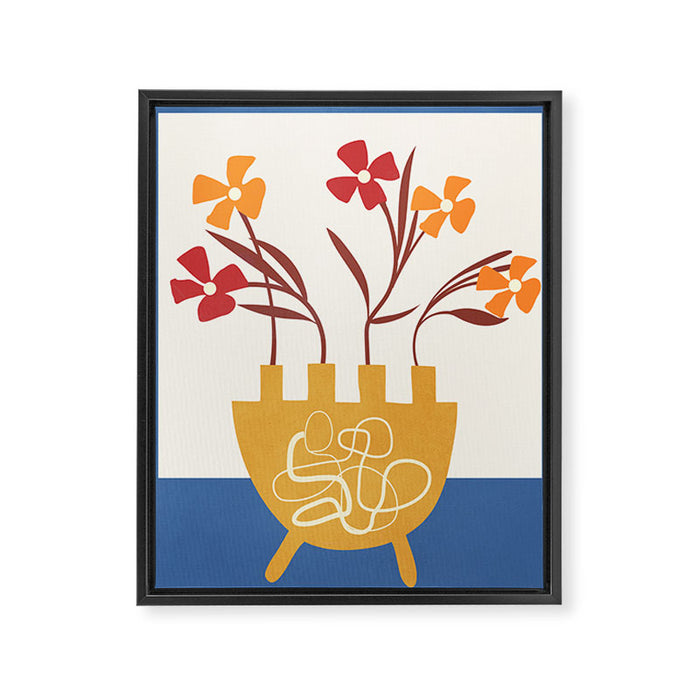 Bloom in Form 5 Framed Canvas Print Gallery Image 1