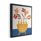 Bloom in Form 5 Framed Canvas Print Gallery Image 2