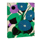 Blue Petunia Study Canvas Print Gallery Image 6