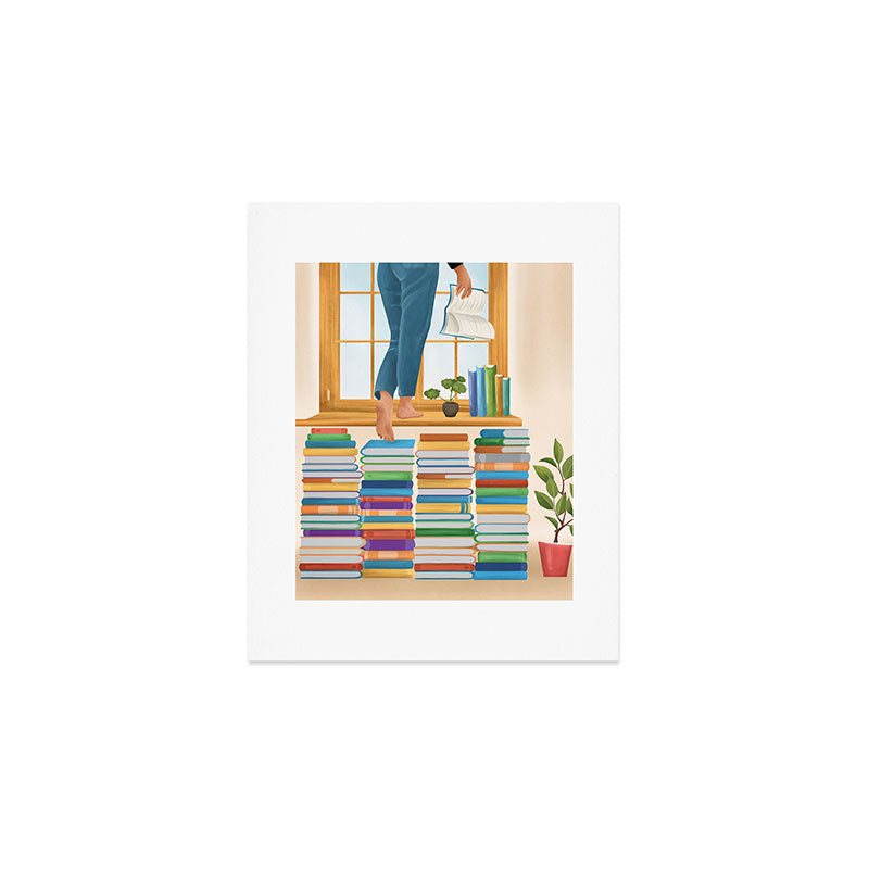 Books 2 Art Print Gallery Image 1