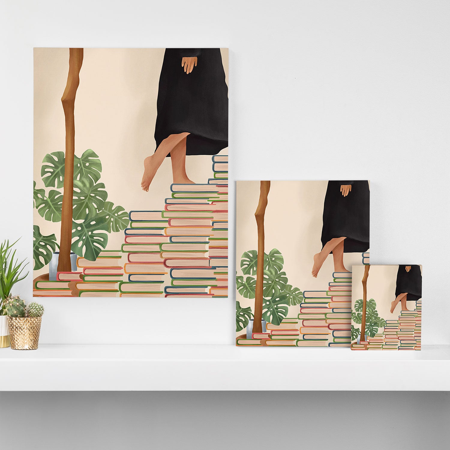 Books Canvas Print Gallery Image 3