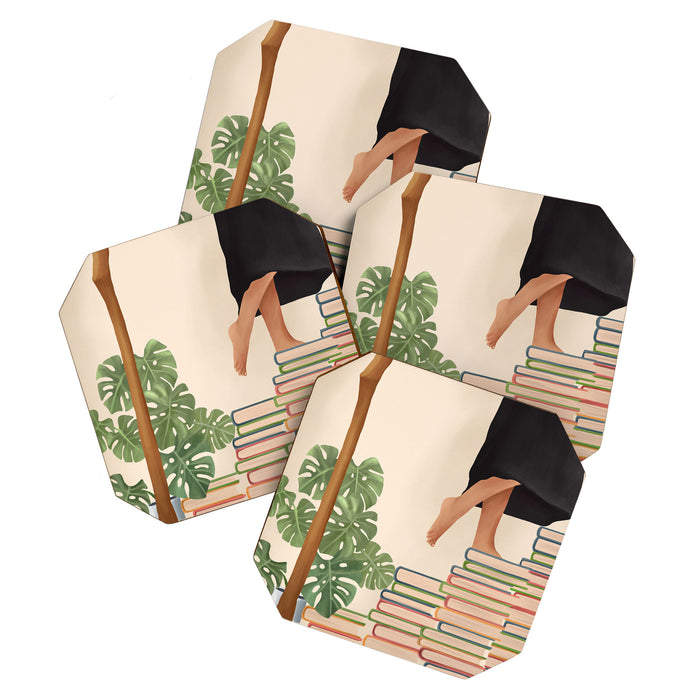 Books Coaster Gallery Image 1