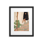 Books Framed Art Print Gallery Image 5