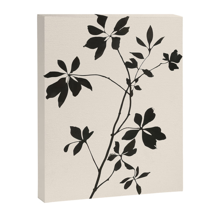 Botanical Silhouette I Canvas Print Gallery Image 1