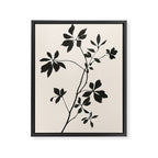 Botanical Silhouette I Framed Canvas Print Gallery Image 6