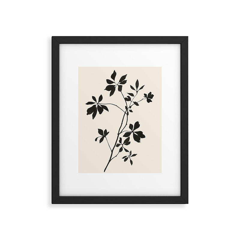 Botanical Silhouette I Framed Art Print Gallery Image 5