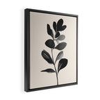 Botanical Silhouette II Framed Canvas Print Gallery Image 2