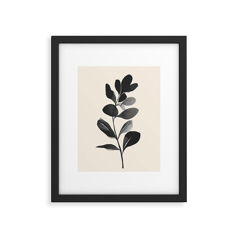 Botanical Silhouette II Framed Art Print Gallery Image 5