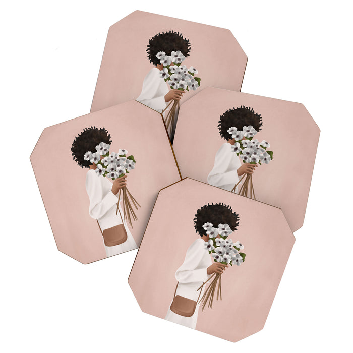 Bouquet of Flowers Coaster Gallery Image 1