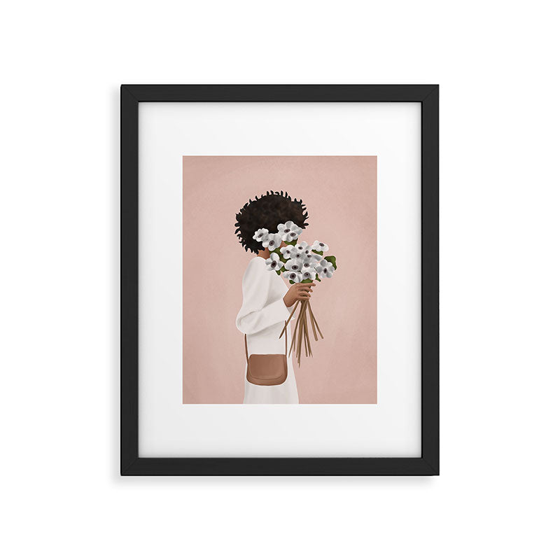 Bouquet of Flowers Framed Art Print Gallery Image 5