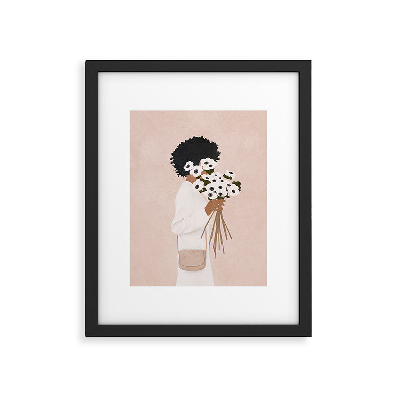 Bouquet of Flowers Framed Art Print Gallery Image 5