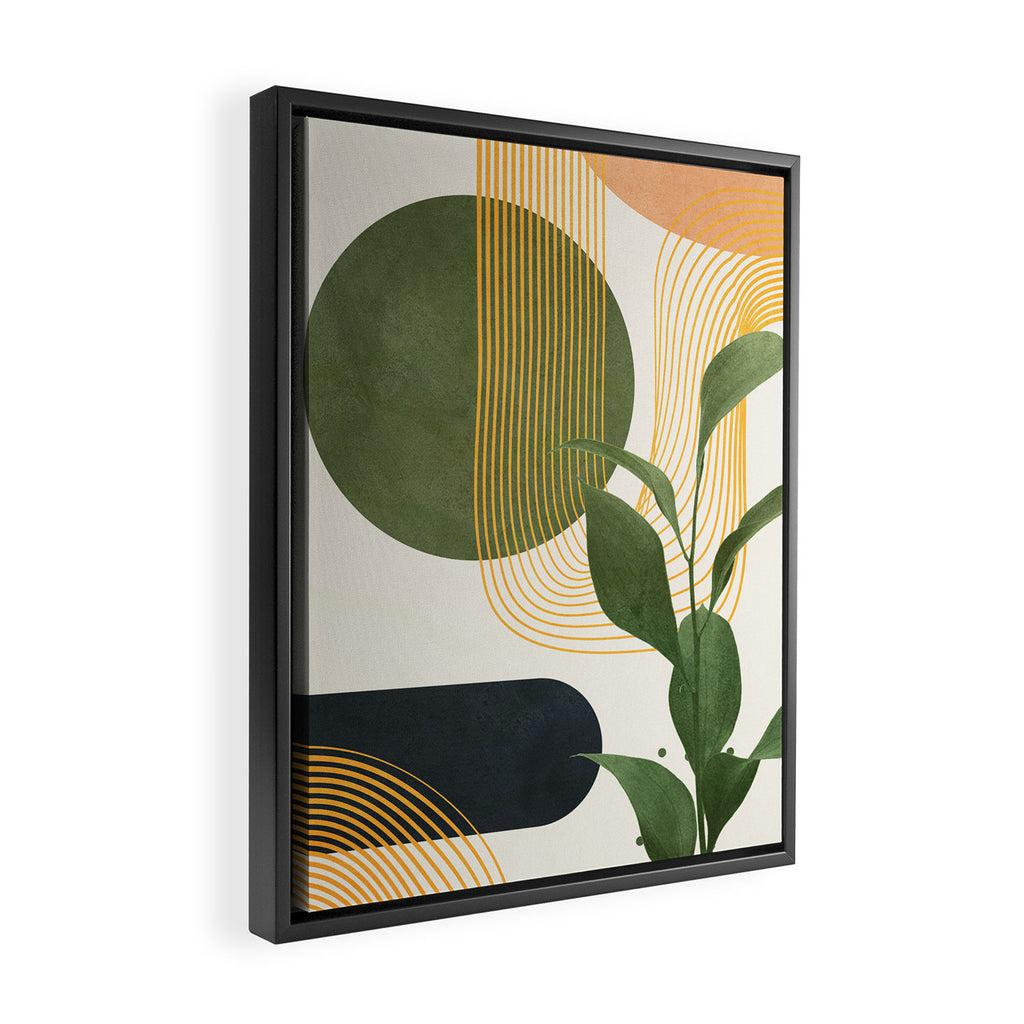 Branch Design 1 Framed Canvas Print Gallery Image 2