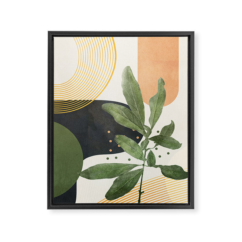 Branch Design 3 Framed Canvas Print Gallery Image 6