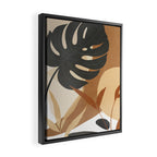 Branches and Leaves Design 02 Framed Canvas Print Gallery Image 2
