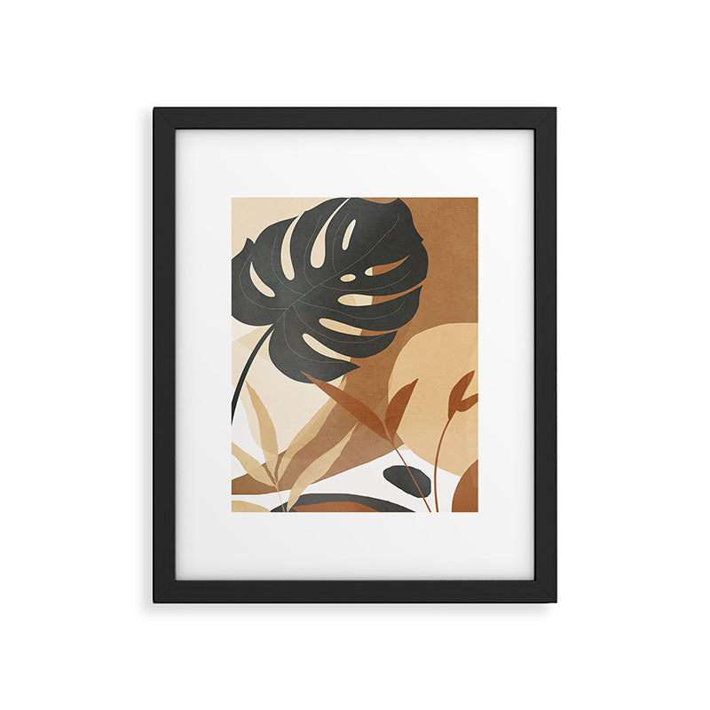 Branches and Leaves Design 02 Framed Art Print Gallery Image 5