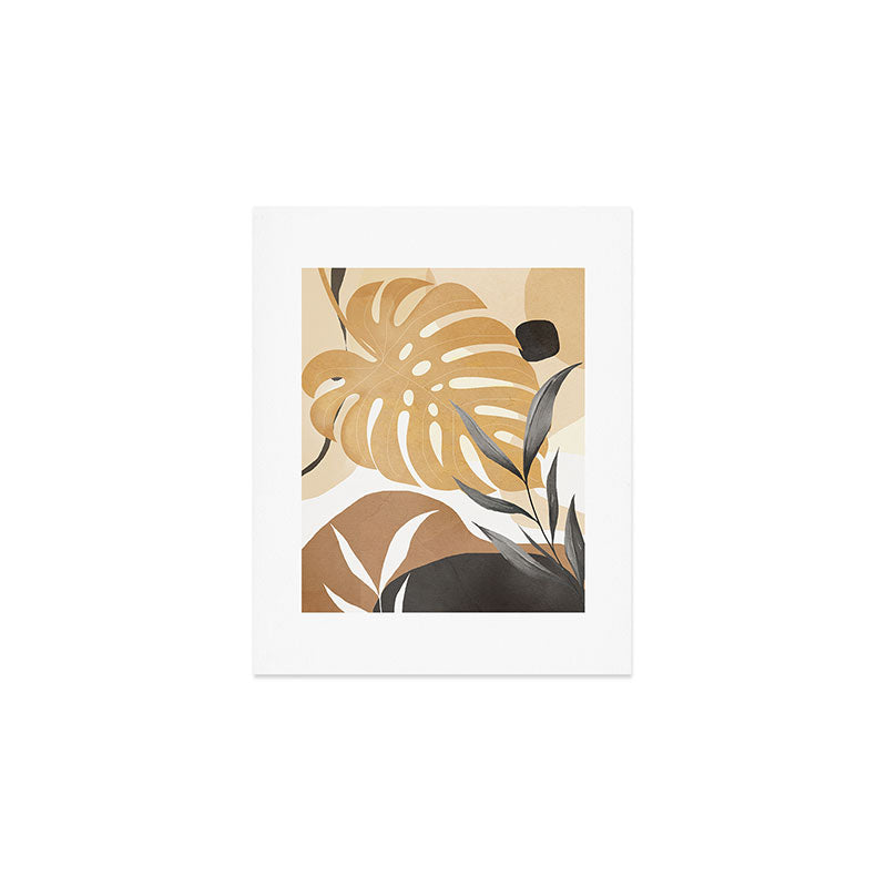 Branches and Leaves Design 03 Art Print Gallery Image 1