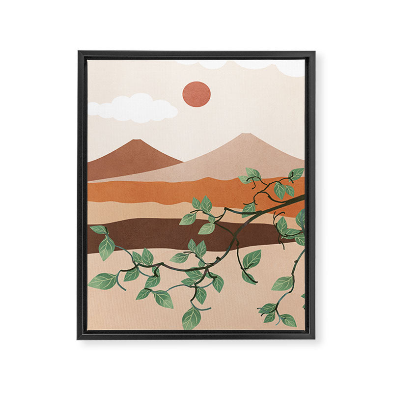 Breeze over the landscape 01 Framed Canvas Print Gallery Image 6