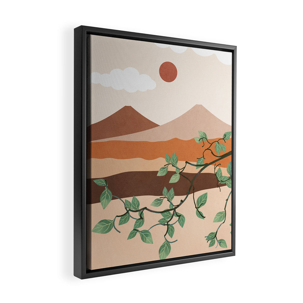 Breeze over the landscape 01 Framed Canvas Print Gallery Image 2