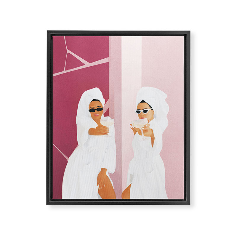 Cheers Framed Canvas Print Gallery Image 8