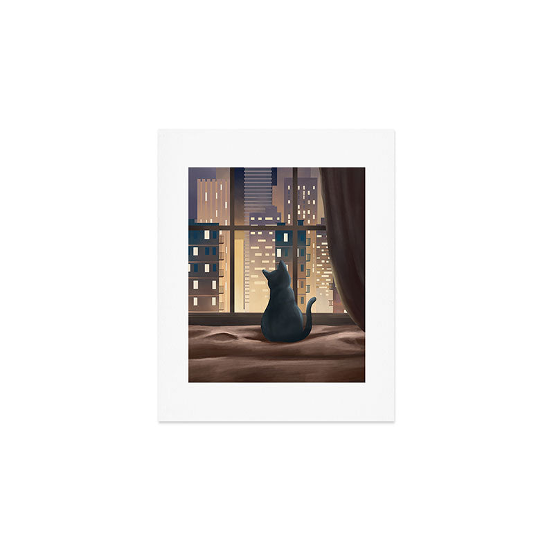 City View Art Print Gallery Image 1
