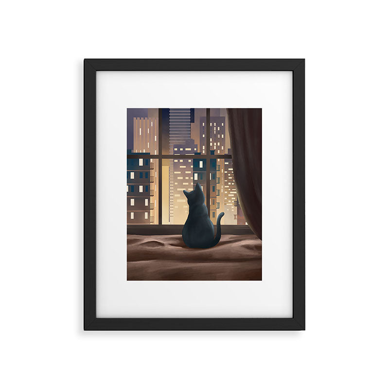 City View Framed Art Print Gallery Image 4