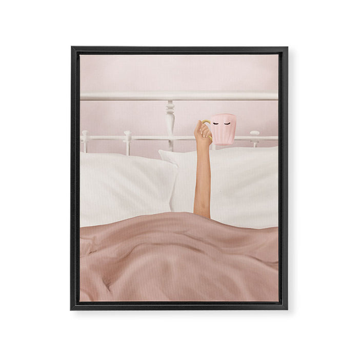 Coffee Cup Framed Canvas Print Gallery Image 1