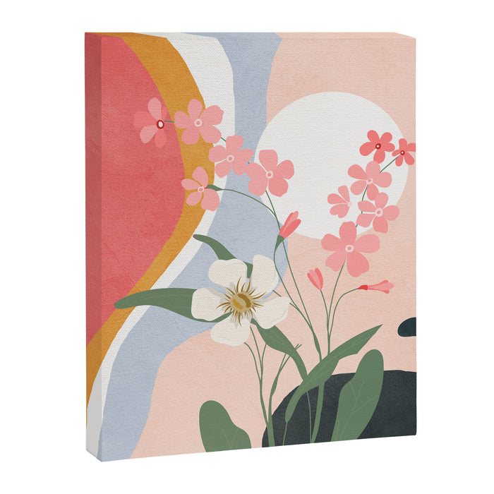 Colorful Flower Design 1 Canvas Print Gallery Image 1