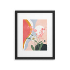 Colorful Flower Design 1 Framed Art Print Gallery Image 6