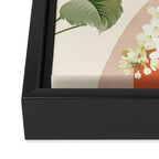 Colorful Flower Design 4 Framed Canvas Print Gallery Image 3