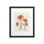 Colorful Flowers Framed Art Print Gallery Image 5
