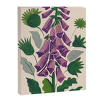 Contemporary Botanical Garden Foxglove in Bloom Canvas Print Gallery Image 6