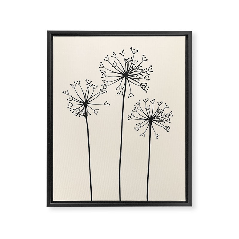 Dandelions Framed Canvas Print Gallery Image 6