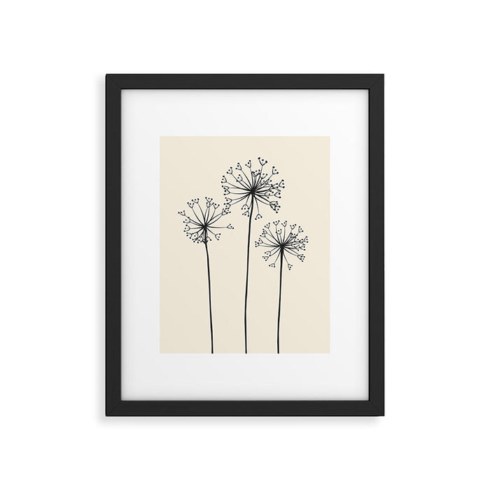 Dandelions Framed Art Print Gallery Image 1
