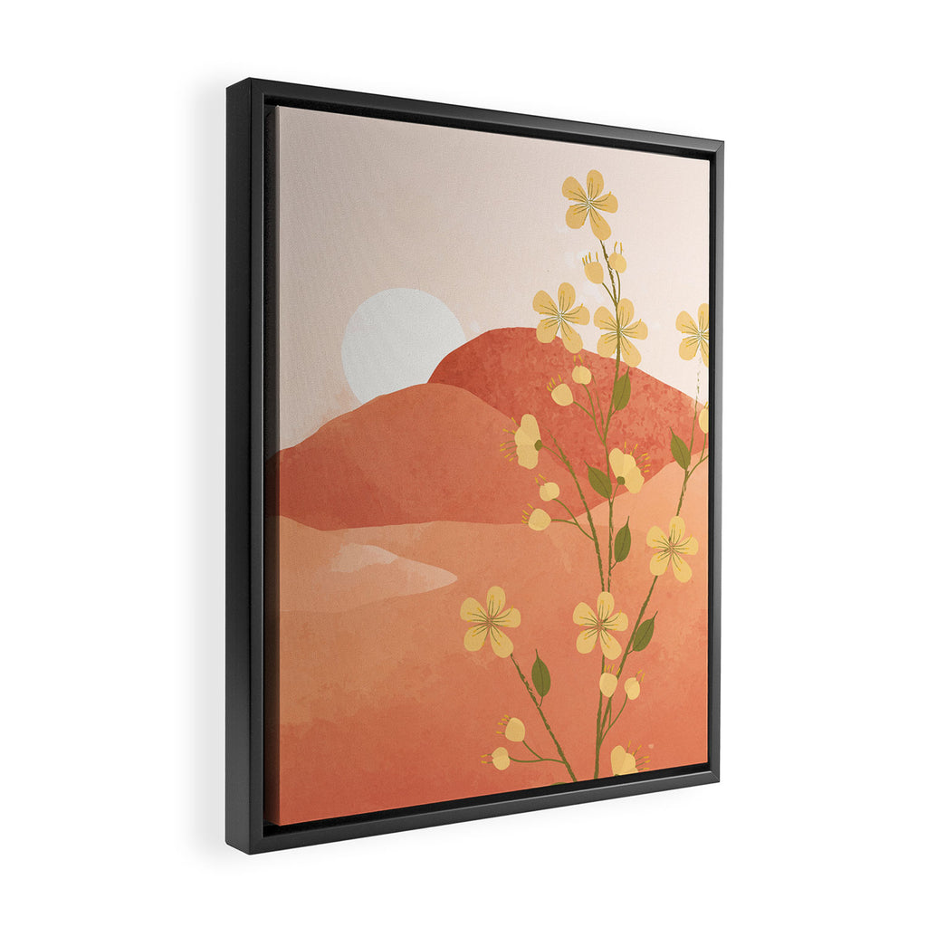 Desert Bloom 02 Framed Canvas Print Gallery Image 2