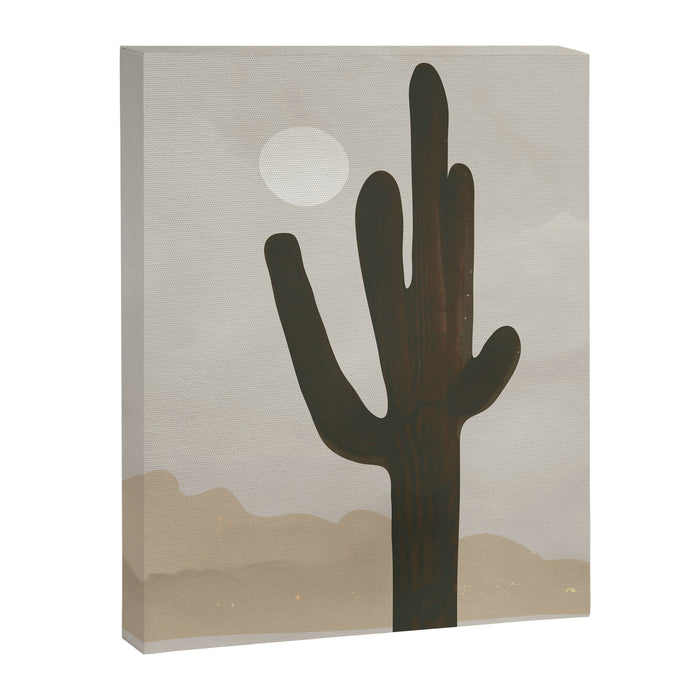 Desert Cactus Canvas Print Gallery Image 1