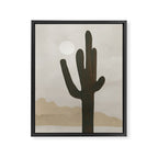 Desert Cactus Framed Canvas Print Gallery Image 6
