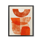 Desert Shapes I Framed Canvas Print Gallery Image 6