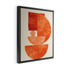 Desert Shapes II Framed Canvas Print Gallery Image 2