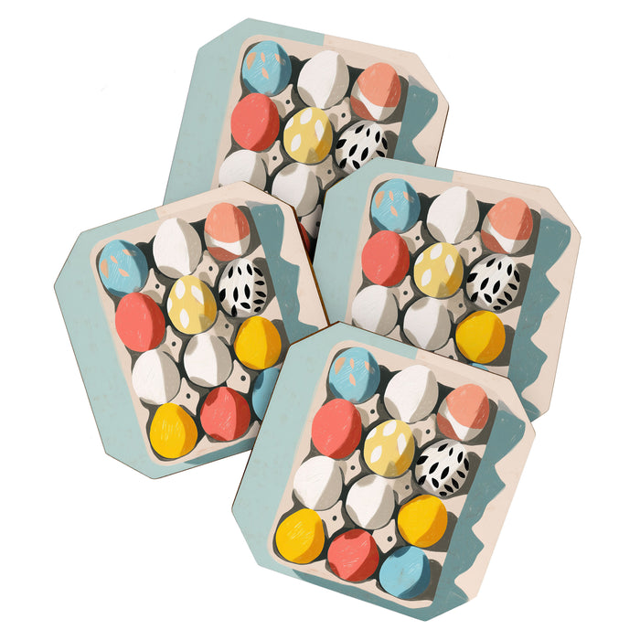 Easter Egg Carton Coaster Gallery Image 1