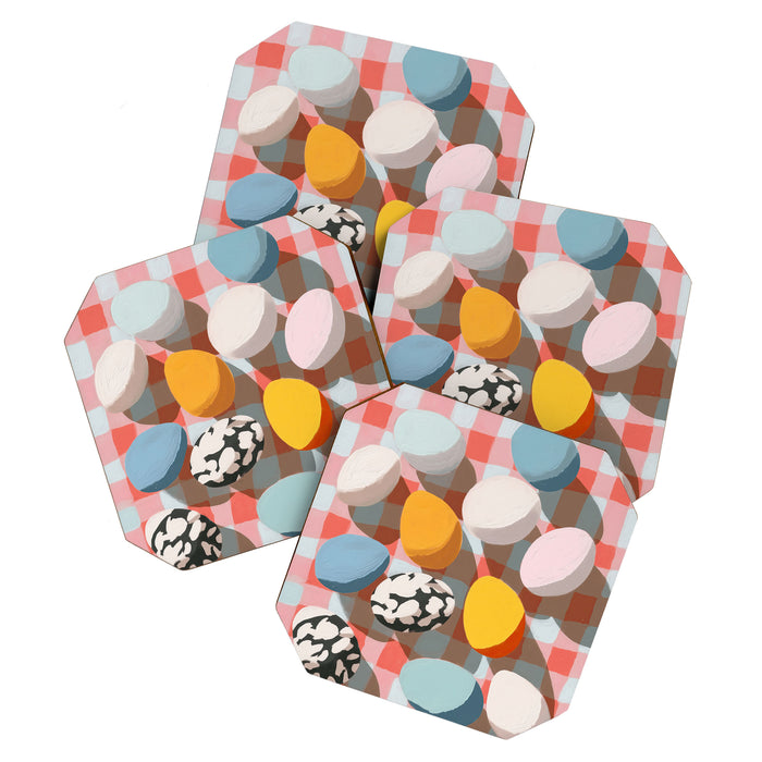 Easter Picnic Eggs Coaster Gallery Image 1