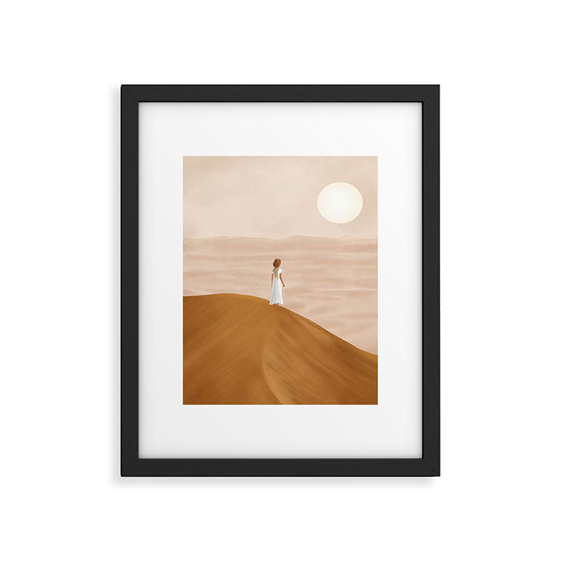 Endless Dunes Framed Art Print Gallery Image 5
